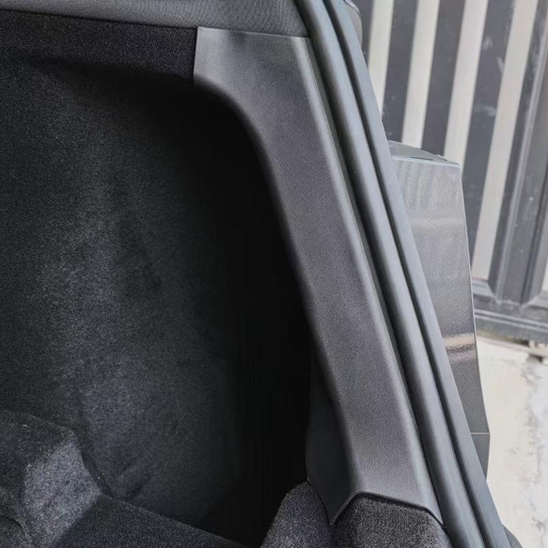 for Tesla Model YL/Y Juniper Launch 2025 2026 Accessories Rear Trunk Sill Guard Protector Door Side Suede Anti-scratch Strip
