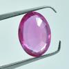 Natural Pink Sapphire Loose Gemstone 5.45 ct Oval Shape September Birthstone for Gem Collections