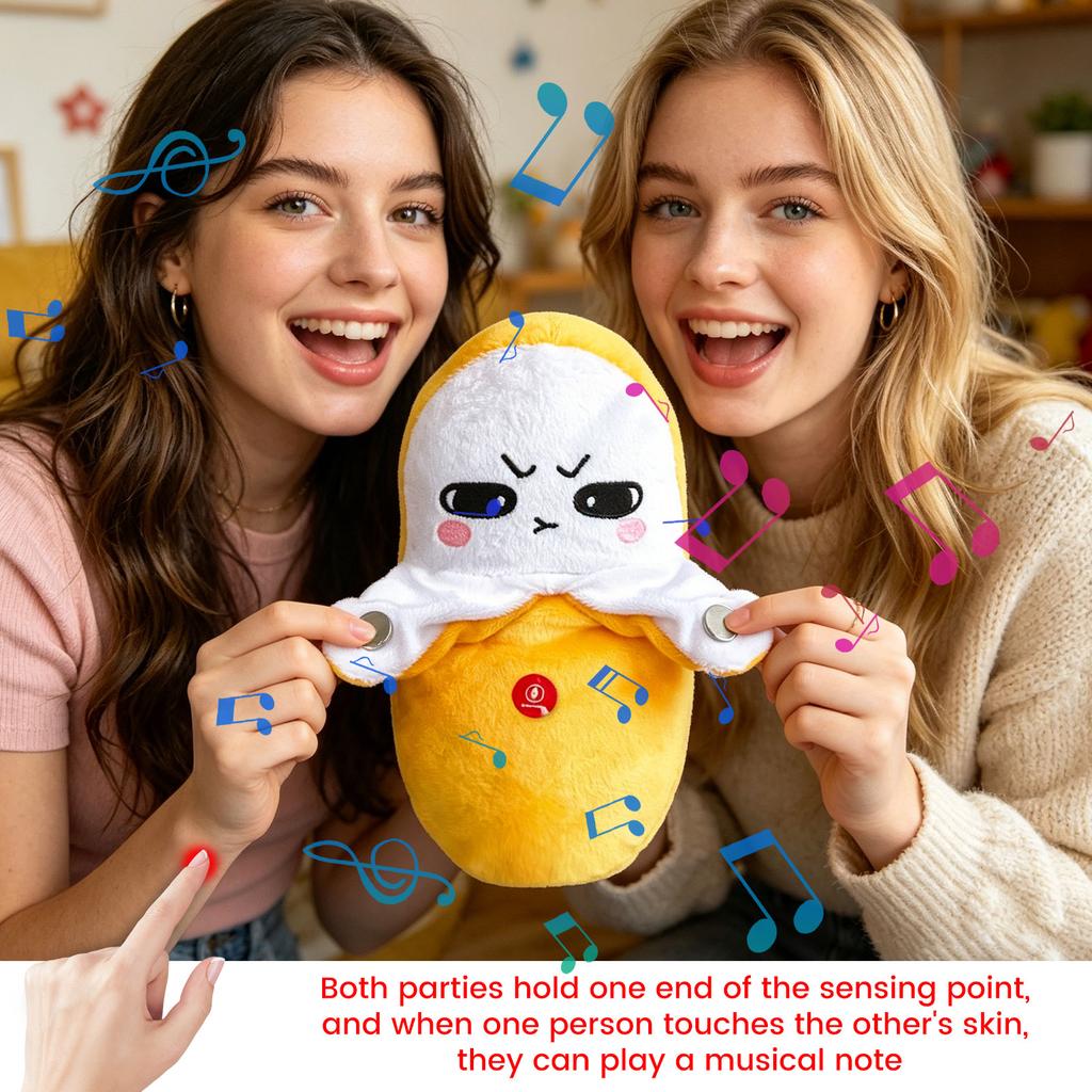 Baby Musical Sensory Toy Interactive Plush Toy with Sounds Multifunction Educational Activity Toy for Kids and Toddlers Multiplayer Play Gift