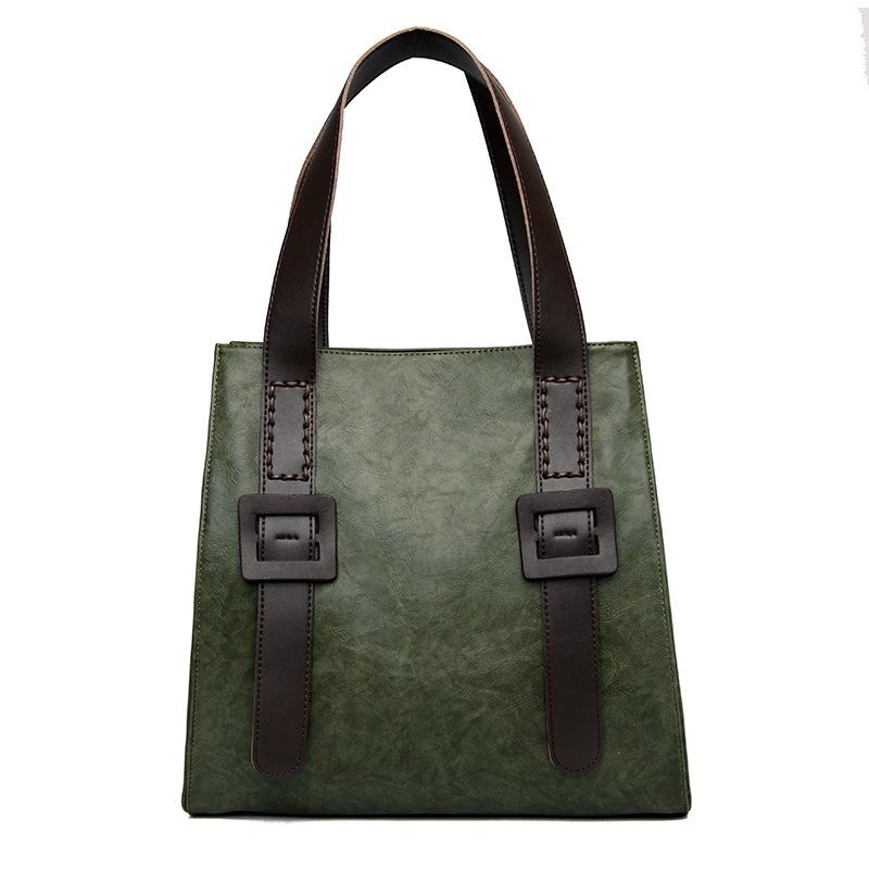 

Новый фаворит моды! Новая женская сумка интерпретирует популярный городской минималистский стиль. зелёный