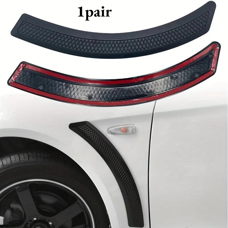 1 paire de bandes anti-collision pour passage de roue de voiture bandes anti-rayures bandes anti-rayures élargies produits de modification universels bandes adhésives décoratives