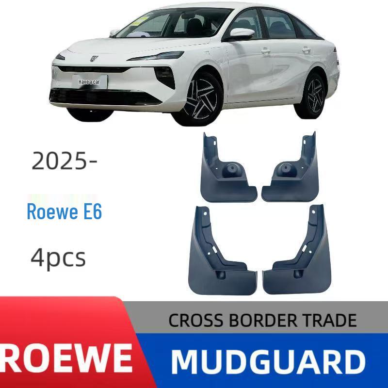 Roewe E6 2025 Model Mudguards for Car Modification.