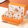 HUAIYI Ceramic Dinnerware Gift Set