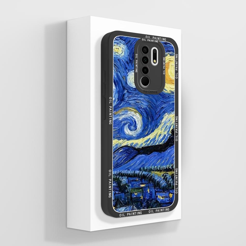 For Redmi 9 9A 9C 9T Case Cute Panda Soft Liquid Silicone Phone Housing For Xiaomi Redmi9 Power High Quality Durable Back Cover