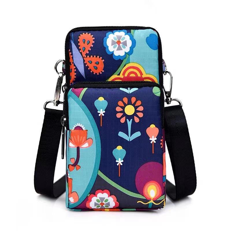 Women's Crossbody Phone Pouch: Lightweight Mini Coin Purse, Neck & Wrist Bag for Running and Sports.