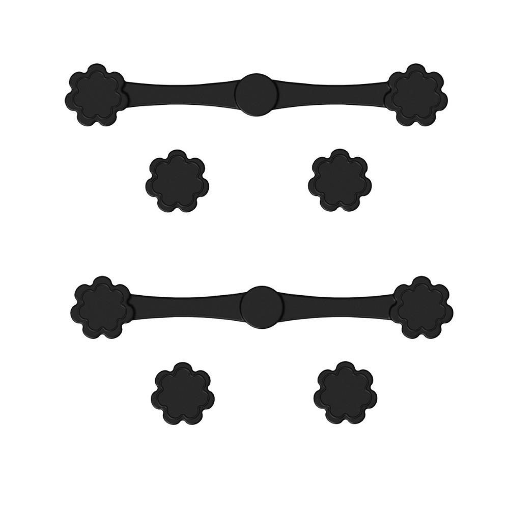 2 Set Heat-resistant Air Fryer Magnetic Silicone Clip Reusable Non-Scratch Air Fryer Magnet Buckle Removable