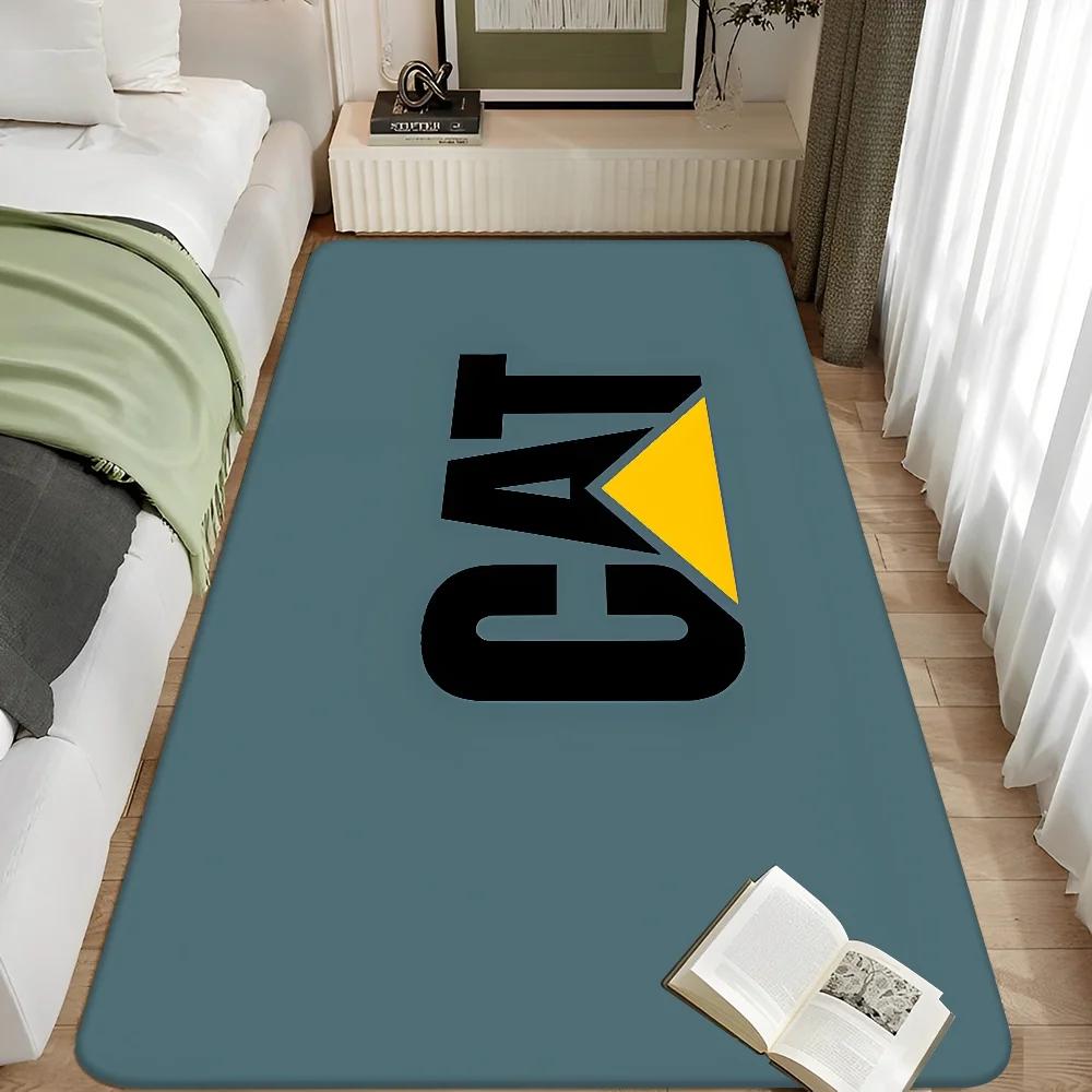 

C_Гусениця CAT Килим Двигун Екскаватор Килимок для вхідних дверей з колоди Скандинавський стиль Дім Ванна кімната-Туалет Килимки Спальня Готель Декор Килимок 80x120cm