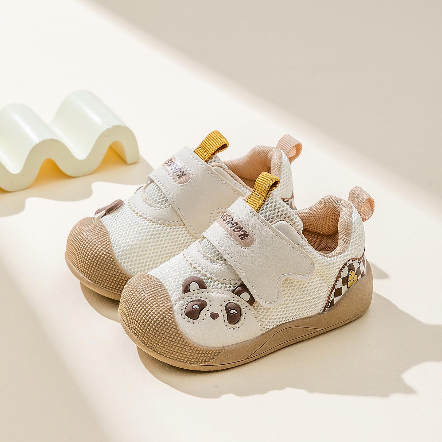 

Детские ходунки Bramille весна 2026: Детские кроссовки унисекс с нескользящей сетчатой ​​подошвой и мягкой резиновой подошвой 20 (Inner 14.3cm/Foot 13.8cm)