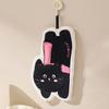 Cute Hand Towel Kitchen Cute Cat Hand Towel Double-Layer Water Absorbing Fabric For Rental House Shower Room Bathroom Hotel Dorm