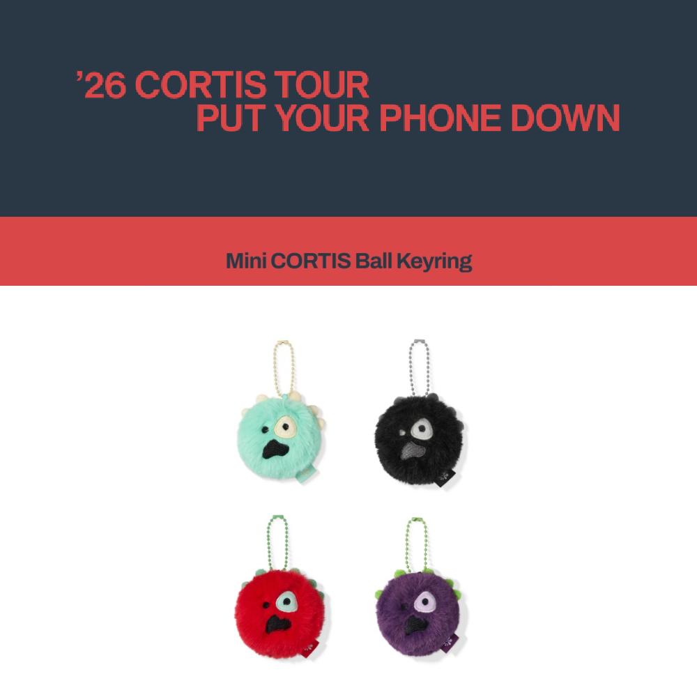 3rd Pre-order 26 CORTIS TOUR PUT YOUR PHONE DOWN Mini CORTIS Ball Key Ring