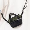 Mini Tote Bag Universal Nylon Headphone Bag Niche Design Coin Purse Mini Handbag Messenger Bag Shoulder Bag