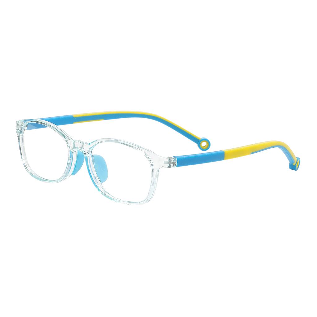 Children Oval TR90 Full Rim Glasses Frame Transparent Plastic Kids Light Spectacle For Medical Optical Prescription Lenses