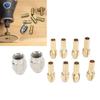 10PCS Brass Collet Chuck Set Precision Quick Change Drill Chuck  Electric Drills