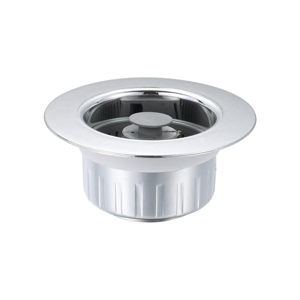 ABS Sink Drain Strainer 3 In 1 Sink Food Catcher Basket Durable Kitchen Sink Plug