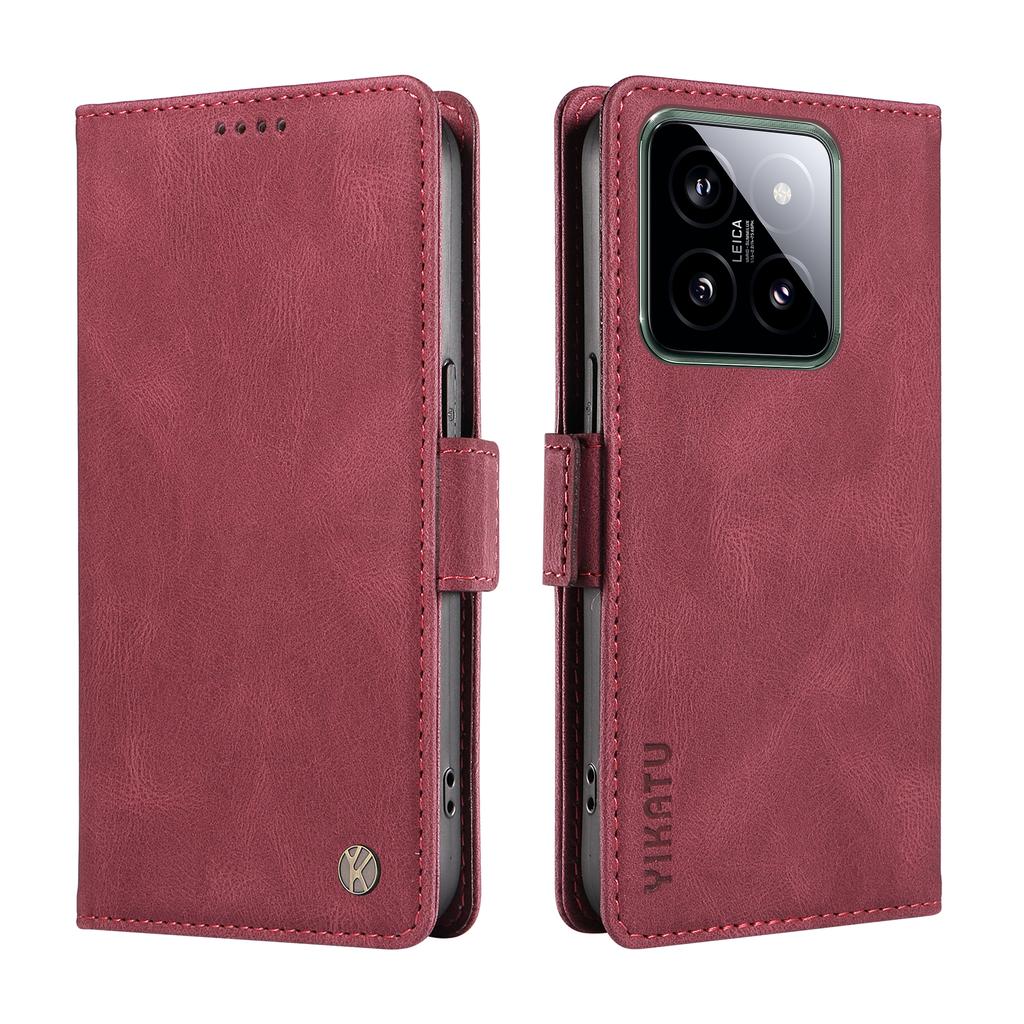 Nubuk-PU-Leder, Kartenfächer, seitliche Schnalle, Brieftaschen-Handyhülle für Xiaomi Redmi 10,9A,9C,Note 13,Poco X6,Redmi Note 12T Pro,13T,13C,C65,Redmi 13...