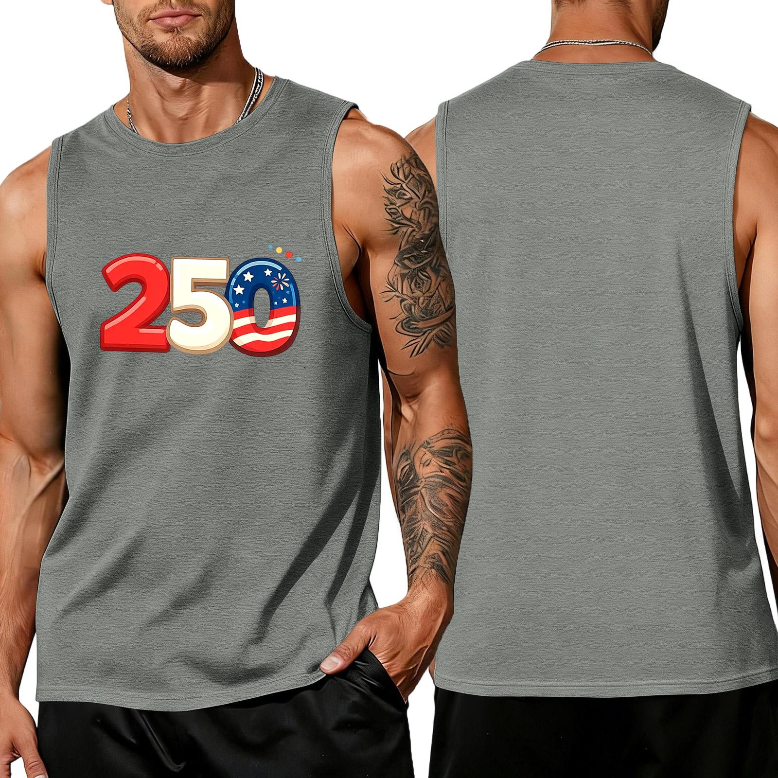 

Men s Sleeveless Tank Top Loose Fit Casual Summer Daily Wear Lightweight Breathable Muscle Shirt XXXXL