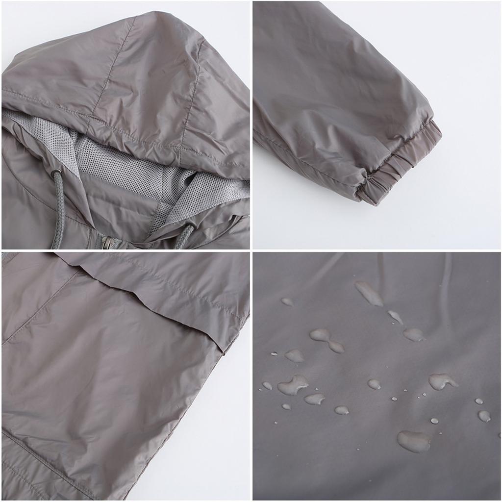 Women's Hooded Lightweight Outdoor Jacket Thin Solid Color Submachine Jacket