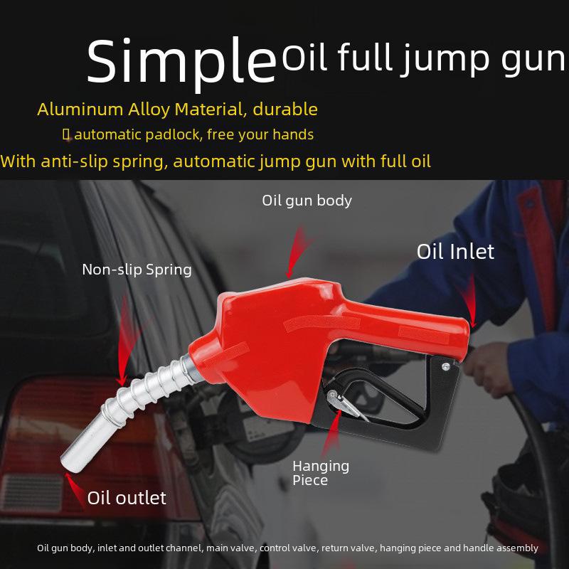 11A Automatic Self-Sealing Fuel Nozzle for Diesel, Gasoline, and Methanol Refueling