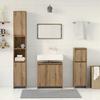 VidaXL 4-piece Bathroom Furniture Set Engineered Wood, Bathroom Cabinet, Bathroom Cupboard, Furniture 3328556