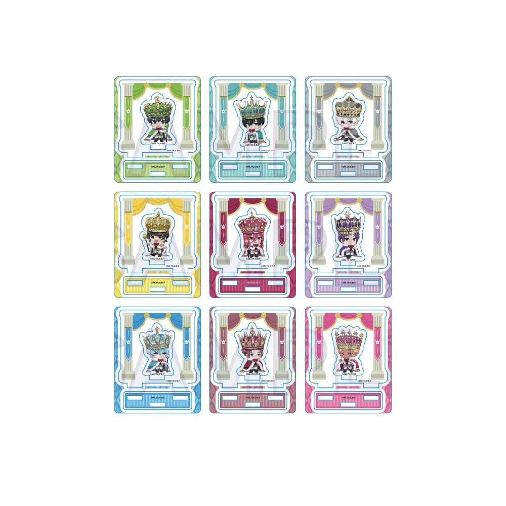 Blue Lock Trading Petit Acrylic Stand ColorKing Ver. 9-Piece Box