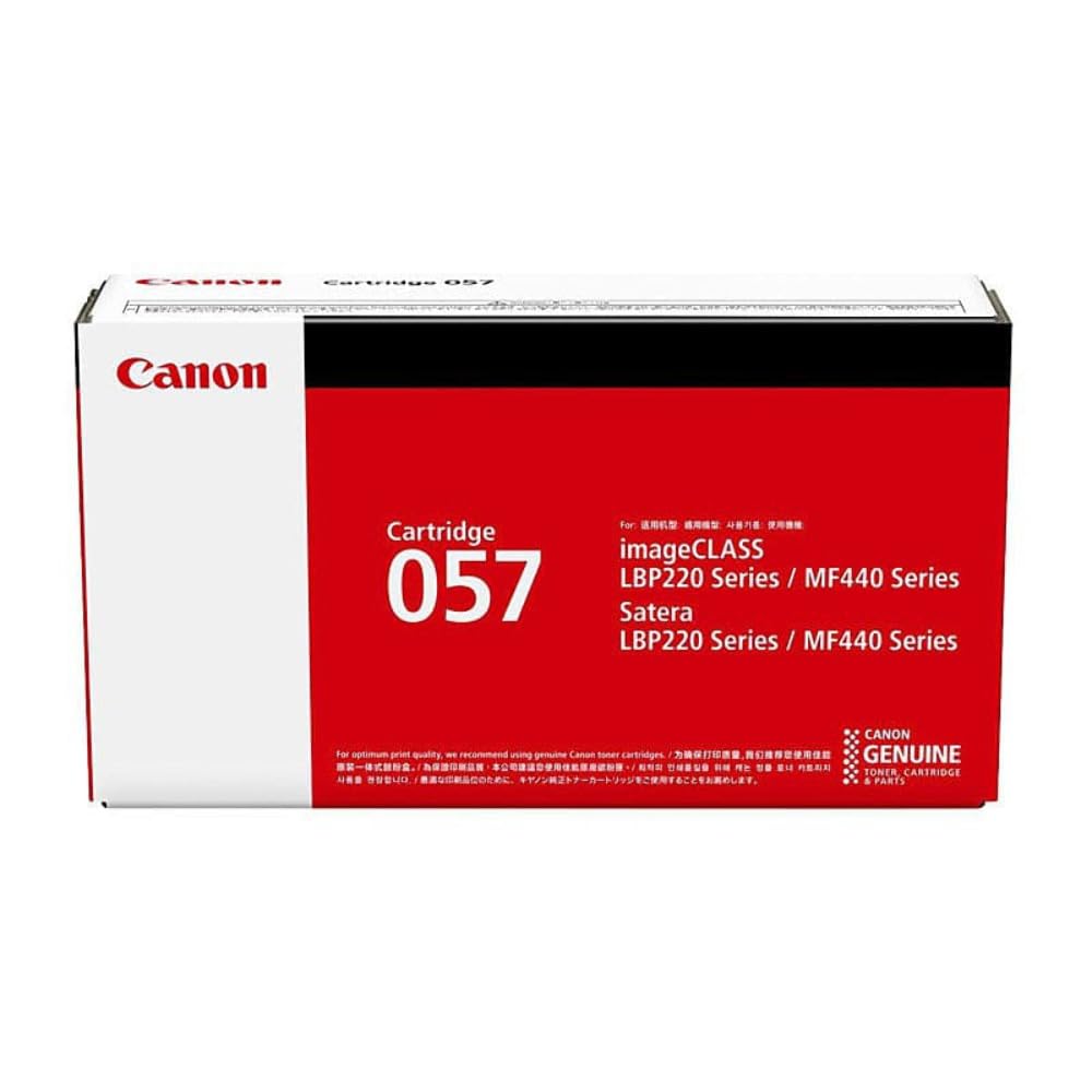 

Canon genuine toner cartridge 057 3100 sheets