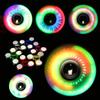 Luminous LED Fidget Spinner Hand Top Spinners Finger Stress Relief Toys for Kids Children Glow In Dark Light EDC Figet Spiner