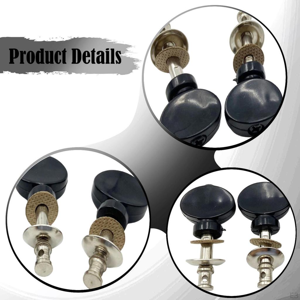 4 Pieces Ukulele Tuning Pegs Banjo Accessories Parts Replacement Machine Heads