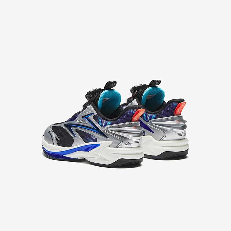 Anta Kids Fly Knight 9.0 Trendy Body Measurement Test Non-Slip Wear-Resistant Breathable Low-Top Running Shoes Kids Running Shoes Silver 312519965-1
