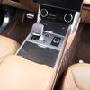 ABS Carbon Fiber For Range Rover Vogue L460 -25 Central Control Water Cup Holder Decoration Panel Cover Trim Car Accessories