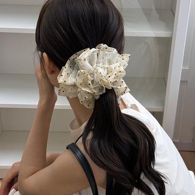 Große Haargummi-Accessoires für Mädchen Frauen Scrunchies Gummiband koreanische Süßigkeiten Erwachsene führende Mode beliebt neu in Designer