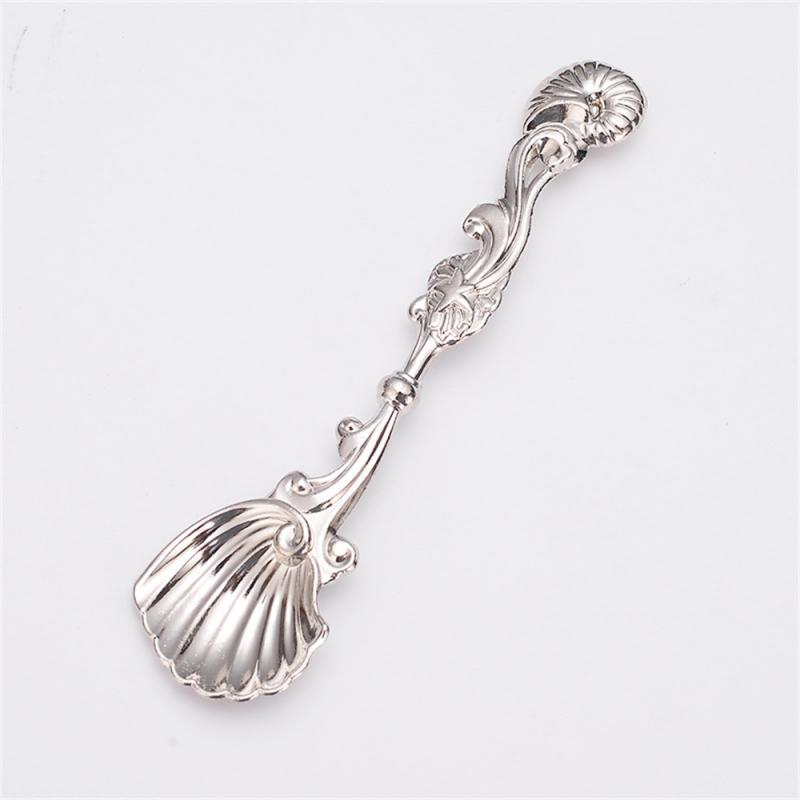 

Ложка для мороженого из цинкового сплава Экологичная оптовая продажа Креативная посуда Ложки для молока Ретро кухонные принадлежности Ложка для помешивания