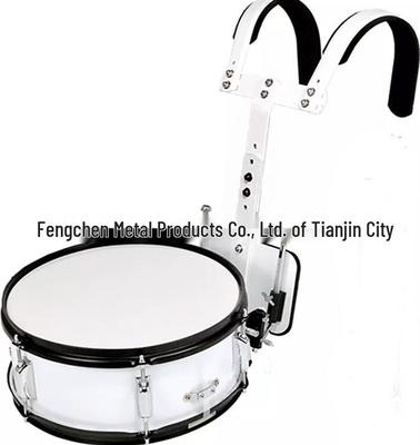 14" Professionelle Snare Drum mit Rückenstütze, verdickter Holzschale und Tragegurt für Blasorchester