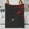 Game M-Mass Effect Throw Flannel Blanket Perfect for Sofa Office Bed Travel Sleep Read Relax Camping Four Season Use