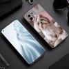 Phone Case For Xiaomi Mi 15 14 13 12 11 Lite 14T 13T 12T 11T Pro Poco X7 X6 X5 X3 Pro F6 F5 F4 Cover Shih Tzu Painting Cute