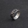 Viking Nordic Mythology Giant Wolf Men Ring Defense Totem Wolf Fashion Hip Hop Rock Unisex Finger Ring Punk Gift
