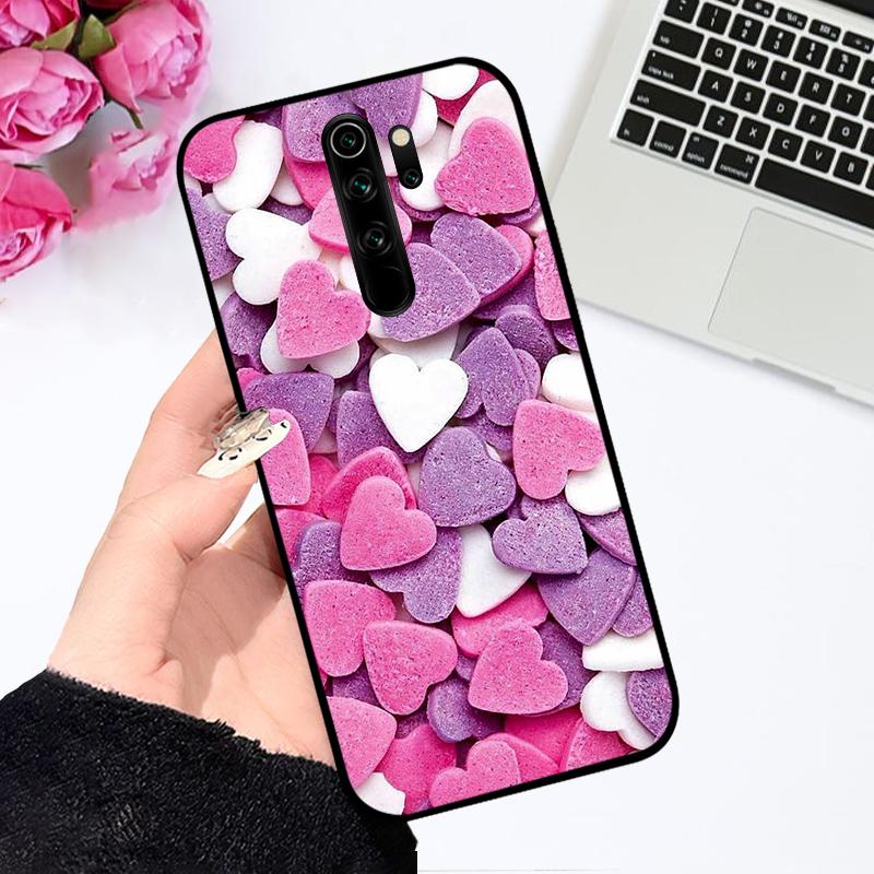 Pro Redmi Note 8 Pro Pouzdro Note 8T Populární Nárazuvzdorné Coque Fundas Chránič Pro Redmi Note8 Měkký Silikonový TPU Nárazník Telefonu Kryt