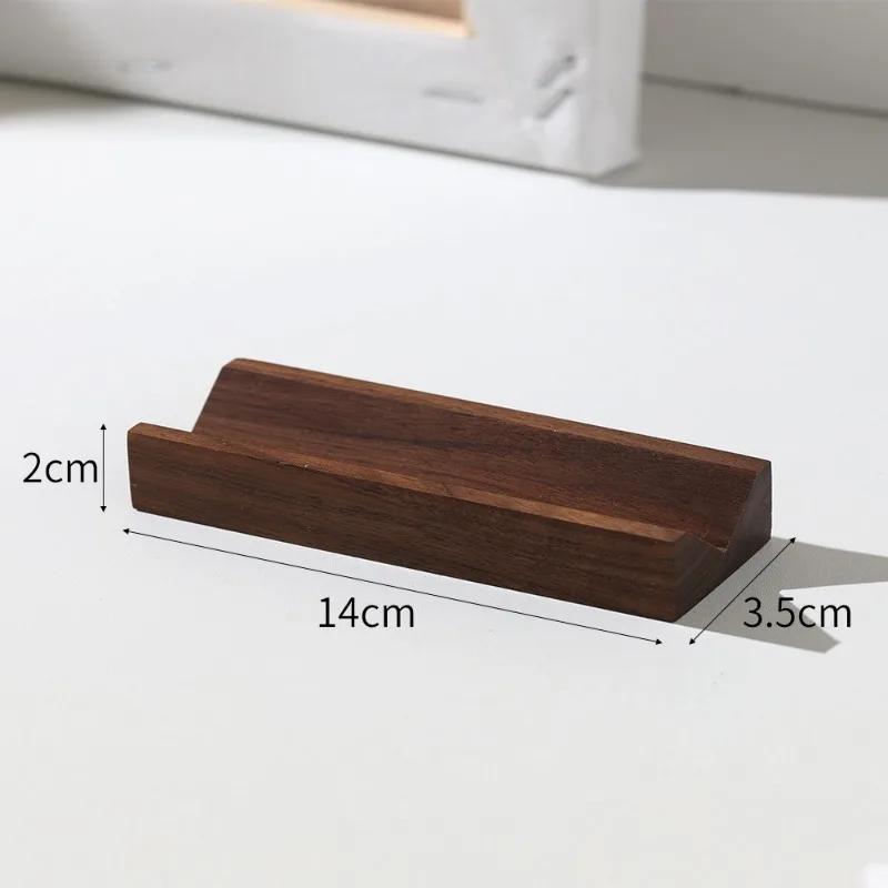 Massivholz Luxus Ringhalter Ringe Aufbewahrungsschlitz Schmuck Präsentationsständer Hintergrunddekoration Foto-Requisiten Kleine Ornamente Behälter Zubehör