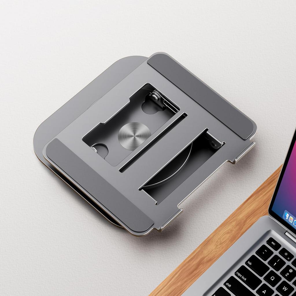 Reinforced Laptop PC Tablet Stepless Heat Improves Made of Aluminum Compatible with Inches or Smaller For Fixed Locations Stand, Stand, Stand,