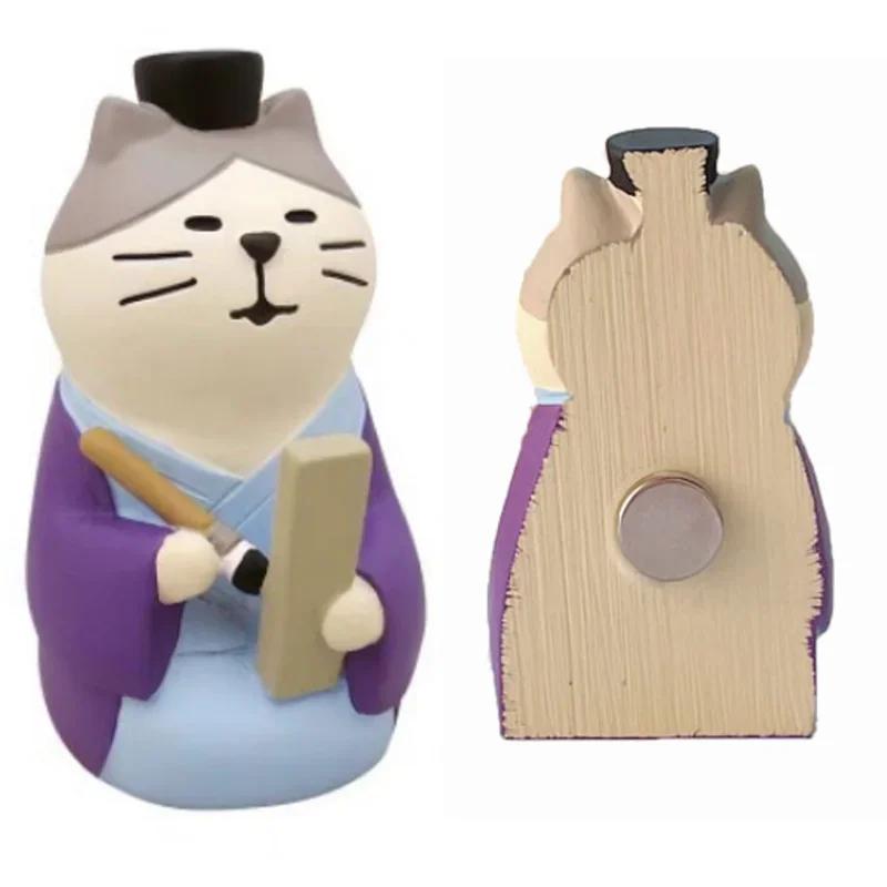 Resin Cute Cartoon Cat Fridge Magnetic Sticker Kawaii Zakka 3D Refrigerator Magnet Magnets Home Decoration Creative BirthdayGift