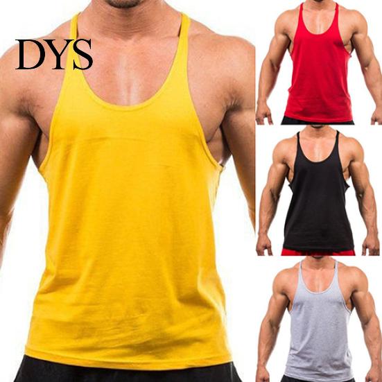 Hot Men's Sleeveless Singlets Muscle Vest Gym Fitness Workout Tank Top