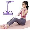 Pedal Resistance Band with Handle, 8 Tube Pedal Resistance Device for Home Workout, Foot-Based Pull Rope for Abdomen, Waist, Arm and Leg Training