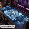 Custom Text Big Mousepad, Extended Desk Pad For Laptop Work GameManchester City