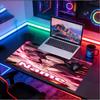 Custom Name Personalized Demon Slayer Pattern Mousepad, Laptop PC Desk Mat, Decorative Desk Mat for Home Keyboard Pad Gift
