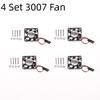4 ks 3007 Ventilátor 30x30x7 mm Chladiaci ventilátor Bezuhlíkový chladiaci ventilátor 30 mm 1,18 palca 3,3 V 5 V DC Tichý ventilátor pre motor