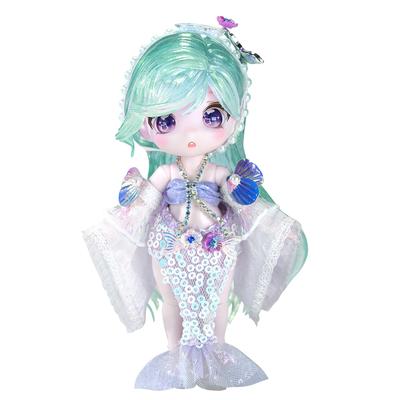 ICY Fortune Days 13cm BJD Dolls - Anime Style Doll Set, Perfect for Gifts, Decorations, DIY Exercises, and Collections, Girl Dolls 8+ (Pisces)