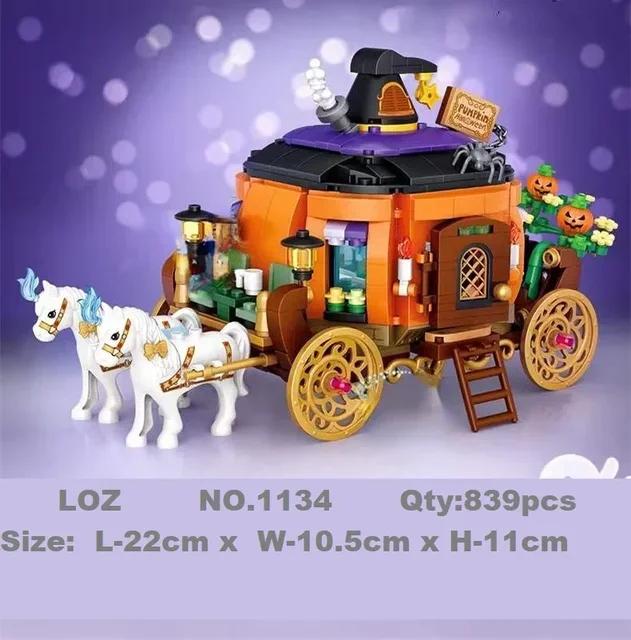 TOYLINX Mini Building Blocks - Halloween-Themed Puzzle Set for Teens, Festive Building Toys & Home Decor Gifts