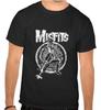 Misfits Logo Musica Rock T-Shirt Bambino Nera -1047 -SW-Kids-