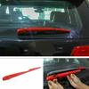 Red Rear Window Wiper Arm Bezel Cover Trim For 2011+Dodge Durango Grand cherokee