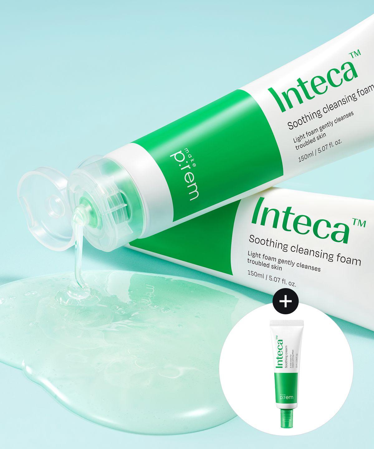 [Gift][2 pack] Inteca Soothing Cleansing Foam 150ml