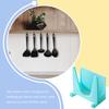 Plastic Shelf Pot Shelf Cover Holder Bracket Pan Pot Cover Rack Lid Cover Stand
